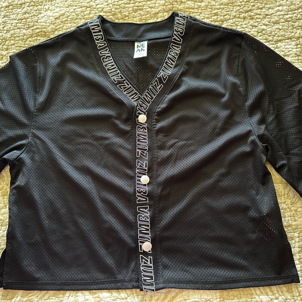 Zumba Wear, like new wore once , black with white print